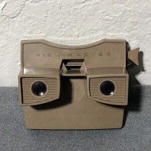 Vintage Viewmaster Viewer View Master Tan / Brown 1970s